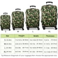 thumbnail image 4 of Travel Luggage Cover Suitcase Protector Fits 18-32 Inch Luggage Wheel Covers Patterned Travel Related Items Flower Luggage Protector Elastic Luggage Anti-scratch Suitcase Cover S, 4 of 5