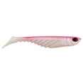 thumbnail image 3 of Berkley PowerBait Ripple Shad Fishing Bait, Pink Shine, 4in | 10cm, 3 of 8