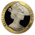 thumbnail image 2 of 1990 Isle of Man 5 oz Proof Gold Penny Black, 2 of 2