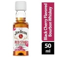 thumbnail image 2 of Red Stag Black Cherry Infused Straight Bourbon Flavored Whiskey, 10 Pack 50 ml PET Bottles, 33% ABV, 2 of 5