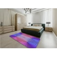 thumbnail image 5 of Ahgly Company Machine Washable Indoor Rectangle Transitional Medium Purple Area Rugs, 2' x 3', 5 of 7