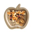 thumbnail image 5 of Christmas Charcuterie Board Apple Shaped Platter Large Wood Xmas Serving Tray Party Decorative Tray Bamboo Wooden Cheese Appetizer Tray Snack Food Dish for Christmas Party Supplies, 5 of 9