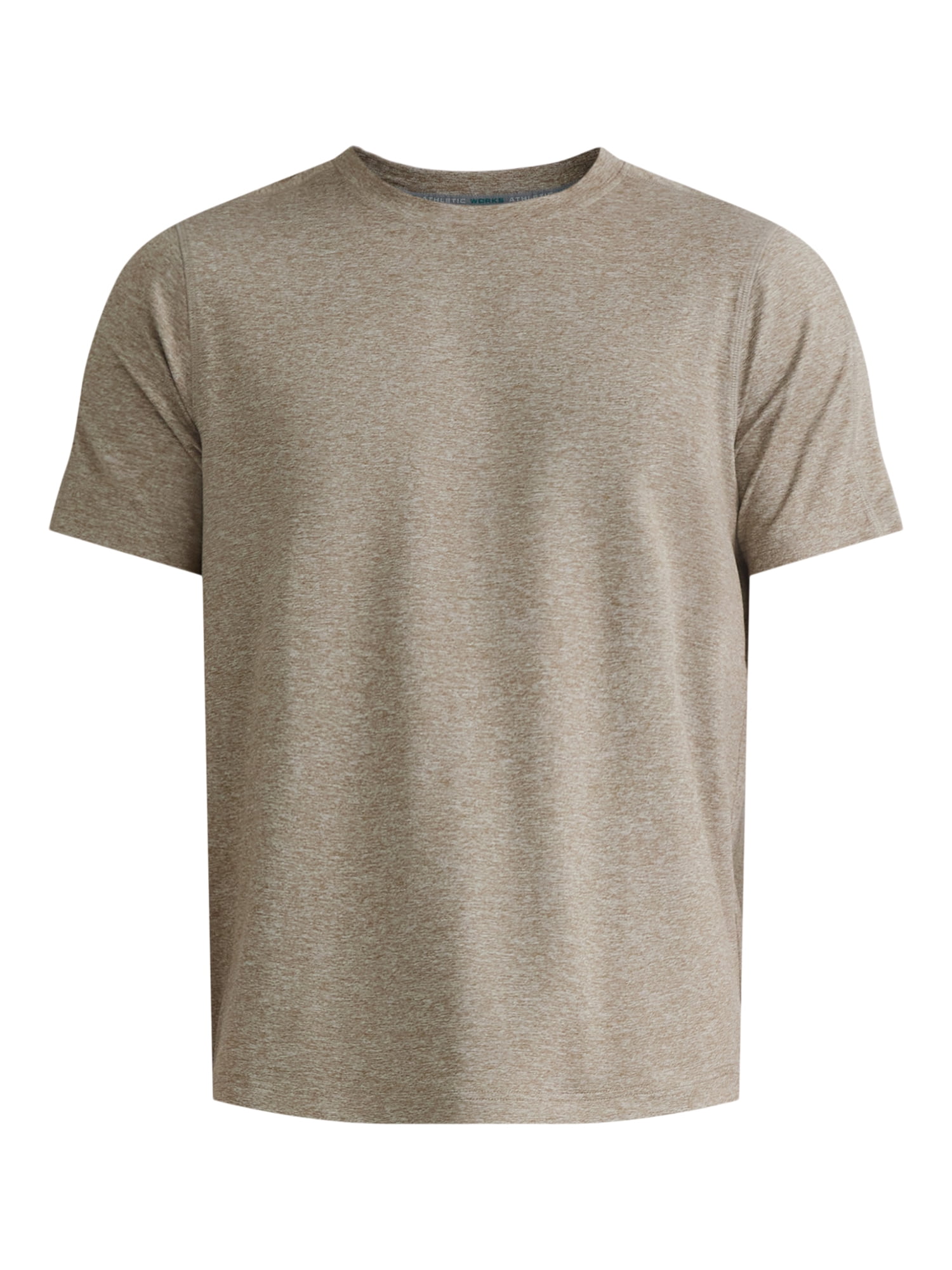 Athletic Works Men's and Big & Tall Men's Soft ButterCore Tee with Short Sleeves, Sizes S-5XL