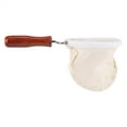 thumbnail image 2 of Colador de Cafe, Reusable Washable Flannel Cloth Coffee Filter S Strainer with Wood Handle Loth Strainer Sock Handmade Coffee Filter, 2 of 7