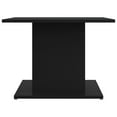 thumbnail image 3 of vidaXL Coffee Table Black 55.5x55.5x40 cm Engineered Wood, 3 of 4