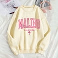 thumbnail image 2 of HNMKIU Longues Chemise à Manches Femme Imprimé MSLIBU Adulte Unisexe Col Rond Sweat à Capuche, 2 of 3