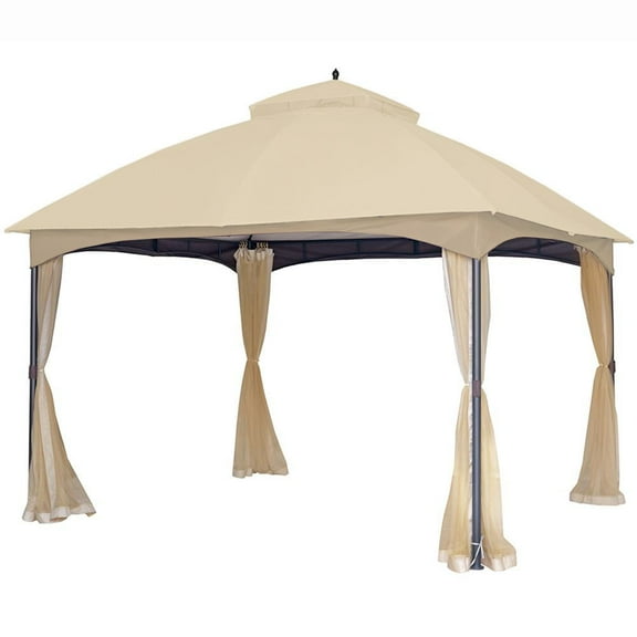 Garden Winds Replacement Canopy Top Cover Compatible with The Laurel Canyon GAZ9701 Gazebo - Riplock 350