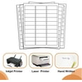 thumbnail image 3 of shiyou-1" X 2-5/8" Address Labels 30 Up Mailing Labels for Laser/Inkjet Printer, Shipping Label, Printable Shipping Address Label Sticker Paper (50 Sheets - 1500 Labels), 3 of 4