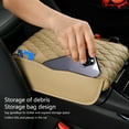 thumbnail image 4 of ROZYARD Soft Leather Car Armrest Heightening Pad with Handy Storage Height Extender, 4 of 20