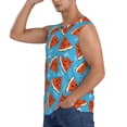 thumbnail image 3 of Daiia Cartoon Watermelon Printed Men's Tank Tops,Casual Soft Sleeveless Gym Muscle Shirts Bodybuilding Tee-XX-Large, 3 of 8