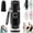 Black, variant on New Bottle with Smart Fan,2-in-1 Water Bottle with Built-In Foldable Fan,690 Ml Dual-Drink Water Cup with Detachable Mini Fans 3 Speeds, Leakproof Lid Straw,for Travel Hiking Commute Outdoor (Green)