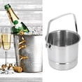 thumbnail image 4 of Cocktail Bar Ice Bucket, Bartender Ice  Holder Portable Handle With Drip Tray Tongs For Parties, 4 of 8