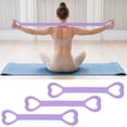thumbnail image 3 of Set de Bandas de Resistencia con Mangos, Paquete de 3, Bandas Elásticas Portátiles para Brazos, Espalda, Hombros, Yoga, Pilates y Rehabilitación, 3 of 6