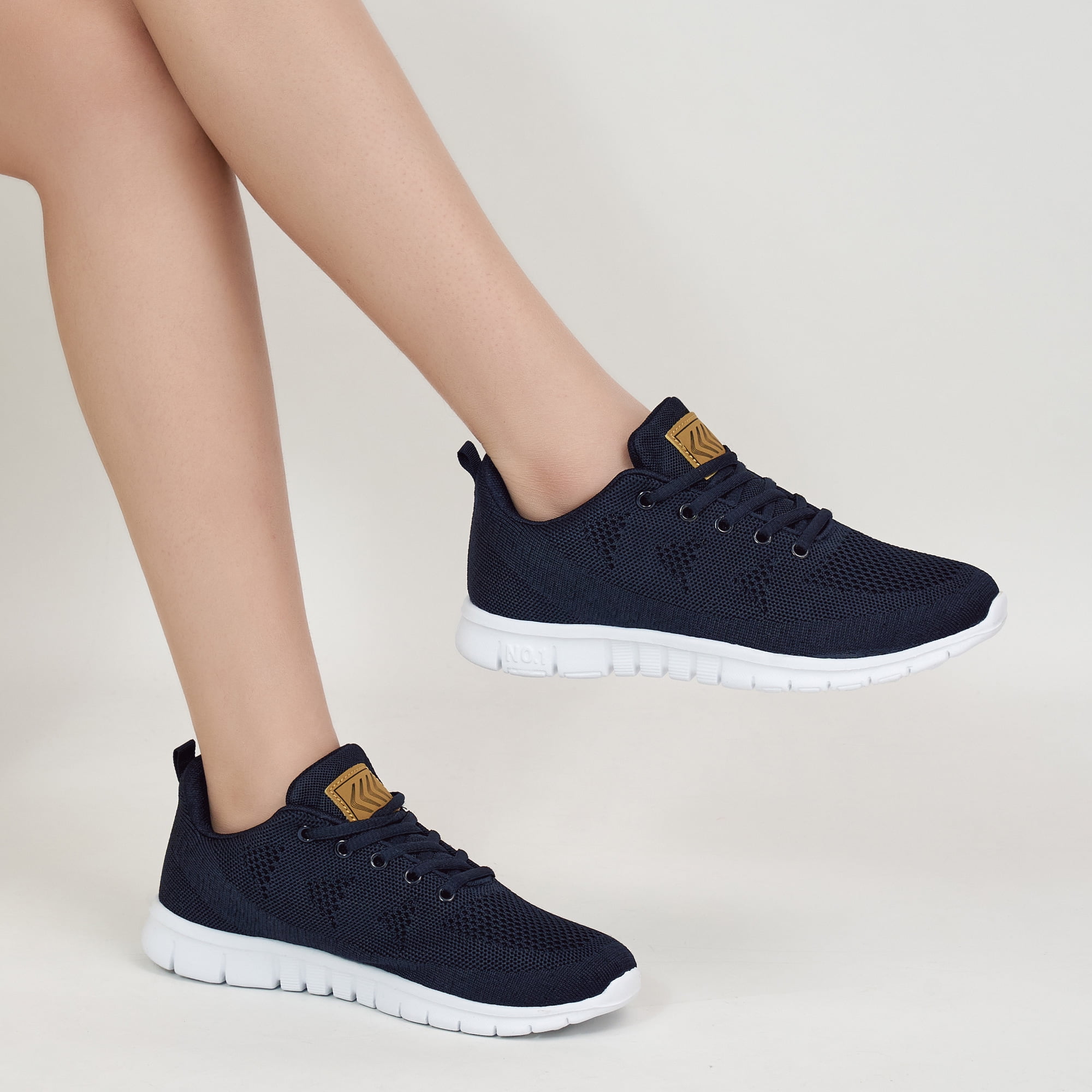 Ecetana Women Running Shoes Breathable Casual Sneakers Comfortable Walking Tennis Shoes