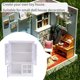 thumbnail image 5 of Vogacara Mini gabinete de puerta, estante en miniatura, gabinete de juguete, accesorio de decoración de muñecas de imitación, regalos para niños, casas de muñecas Vogacara FN001907-00, 5 of 6