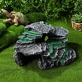 thumbnail image 3 of Miangastore Black Resin Turtle Basking Platform for Decoration Safe Smooth Surface Multifunctional Use Strong, 3 of 8