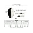 thumbnail image 3 of Gvmfive Women Casual Button Down Blouse Long Sleeve V Neck Shirts Blouse Top Short Dress, 3 of 3
