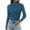 510_Blue, variant on QASIEATN Sweaters for Graceful Women Fashion, Knit Sweater Autumn Winter V Neck Slim Fit Pullover Strip Top with Tight Long Sleeved Base Shirt, Womens Fall Tops