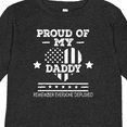 thumbnail image 4 of Inktastic Military Daddy Red Friday Deployed Boys or Girls Long Sleeve Toddler T-Shirt, 4 of 5