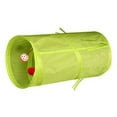 thumbnail image 2 of Walbest Small Pet Agility Play Tunnel Tube, Pet Toy for Tiny Dogs, Cats, Rabbits (19.69 x 9.84 in, Green), 2 of 7