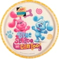 thumbnail image 2 of Zak Designs Blues Clues and You 8-inch Melamine Kids Plate with Rim, Blue and Friends, 2 of 2