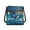 Blue-Sea Whale, variant on Cardinal Daisy Print Crossbody Bag for Women, Moon Stars Print Messenger Handbag Crossbody with Adjustable Strap, Lightweight Leather Shoulder Purse for Travel, Black
