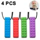 thumbnail image 1 of Paquete de 4 collares masticables sensoriales para niños pequeños con autismo que muerden de buena calidad, 1 of 4