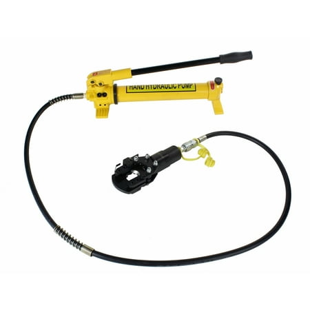 Steel Dragon Tools® 40B Hydraulic Cable Cutter with 7475H Pump cuts ACSR and Stranded (Best Way To Cut Steel Cable)