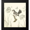 thumbnail image 2 of James, Christopher 12x13 Black Modern Framed Museum Art Print Titled - Botanical Song Bird 2, 2 of 5