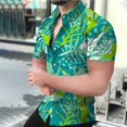 HIMIWAY 2023 Summer Trendy Clearance Mens Shirts Men's Hawaiian Shirt