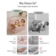 thumbnail image 4 of Sofá Plegable para Niños Pequeños Blissful Diary 2 en 1 Silla y Reclinable, 4 of 8
