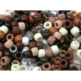 thumbnail image 2 of Tara Assorted Colors Plastic Beads Selection For Braid Hair (60 Pieces Silver), 2 of 2