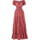 thumbnail image 1 of Zhitunemi Disfraz renacentista para mujer, vestido medieval de camisola, camisetas campesinas irlandesas debajo del vestido, 1 of 4