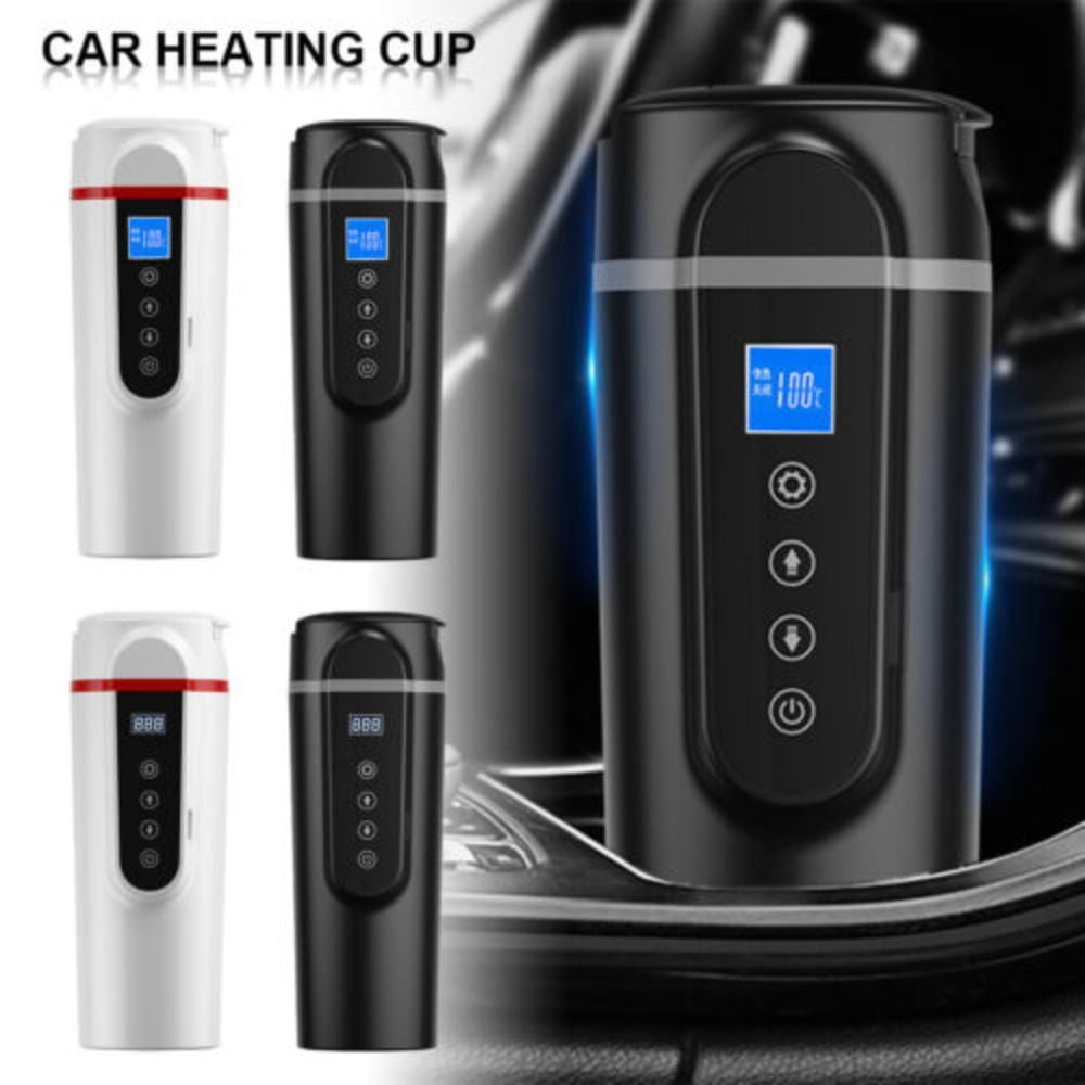 For Pontiac Designer Cup Custom Bottle Thermos 12V 24V Smart Self Heating  Thermal Cup In Car Stainless Flask Water Bottle - AliExpress