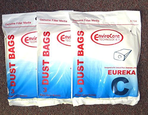 18 Bags Eureka Style C Mighty Mite 3000 3100 Series Vacuum Bags 
