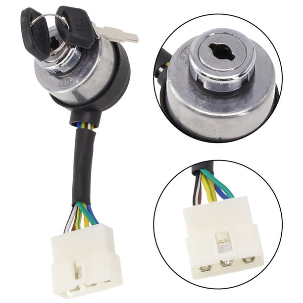 Keys Ignition Switch 16HP 188F 18HP 2.5-6.5KW D*h 4.2*4.5cm Gas