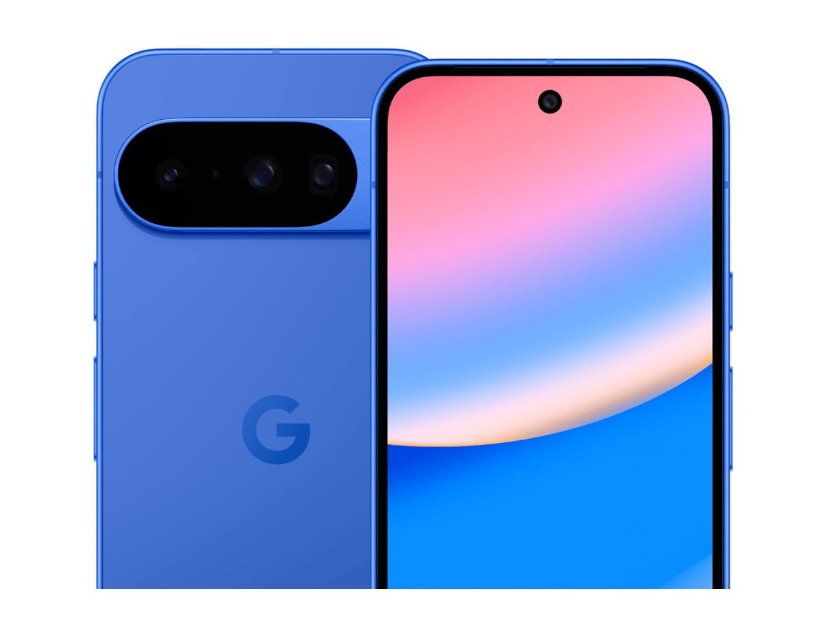Google Pixel 10 - 5G smartphone - dual-SIM - RAM 12 GB / Internal Memory 128 GB - OLED display - 6.3" - 2424 x 1080 pixels (120 Hz) - 3x rear cameras 48 MP, 13 MP, 10.8 MP - front camera 10.5 MP - indigo