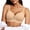 A1_Beige, variant on VISALY Sports Bras for Women Bralettes for Women Full Coverage Support Bras for Older Women Lift No Underwire Seamless T-Shirt Bra Comfortable Lightly Padded No Show Bra Basic Lift Bras Beige L