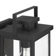 thumbnail image 4 of Hunter - Timbergrove 1-light Matte Black,  , Dimmable, Modern Style, Rectangle Shaped, for Bedrooms, Dining, Living Rooms - 46050, 4 of 8