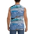 thumbnail image 4 of Balery Lighthouse in Havana Camisetas sin mangas para hombre, absorbe la humedad y protege contra el mal olor.-3X-Large, 4 of 7