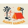 thumbnail image 2 of Adventure Society Happy Camper Natural Men's Crew Neck Short Sleeve Tee-Large, 2 of 2