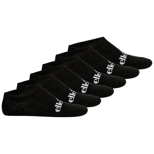 ellesse unisex sneaker calcetines FRIMO, 3 pares - No Show Socks, Sport, Logo Negro 43-46,5
