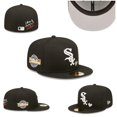 thumbnail image 1 of Chicago White Sox Fitted Hat Hombres Mujeres 59FIFTY Gorras De Ajuste Cerrado Deportivas Bordado Sombreros Topi Gao Jiahui unisex, 1 of 1