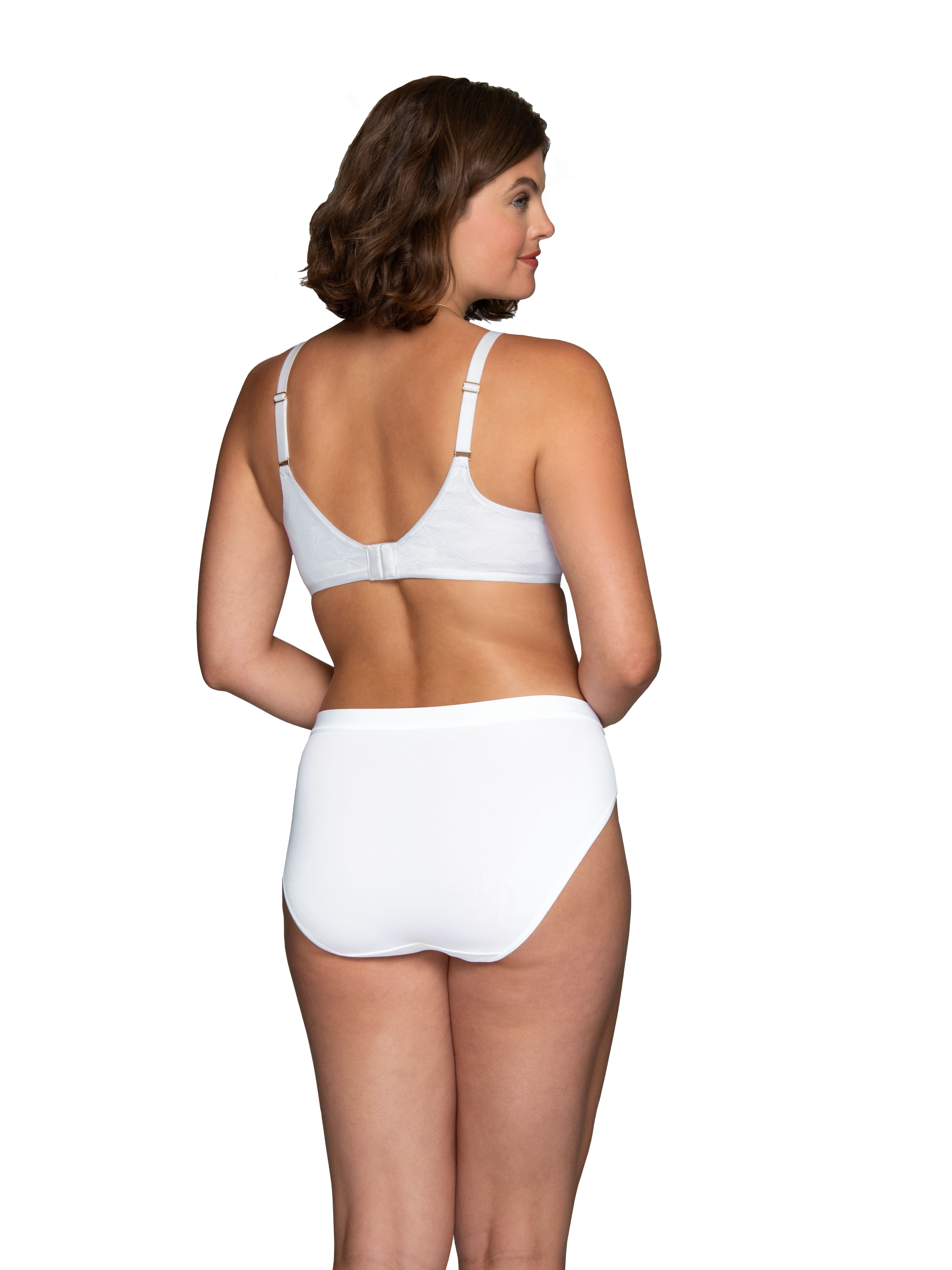 Vanity Fair Lingerie Women's Breathable Luxe Underwire Bra, Side Support, Lightweight Comfort, Style 75223