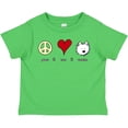 thumbnail image 3 of Inktastic Peace Love Westies Boys or Girls Toddler T-Shirt, 3 of 5
