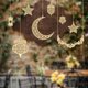 thumbnail image 1 of Colgante Eid Mubarak Festival Fiesta Decoración Suministros Suave No Tóxico Decoración Del Hogar Para Puertas Ventanas Minnieouse HA043016-01, 1 of 3