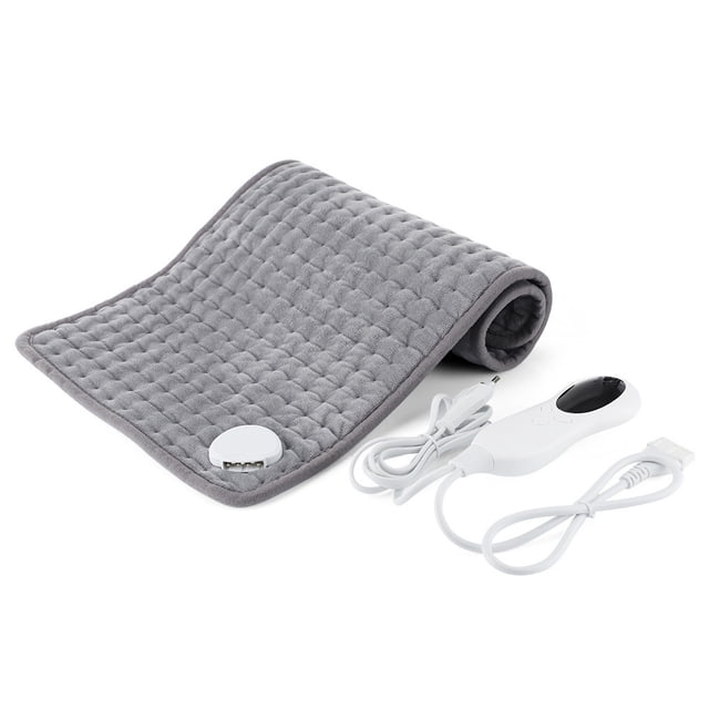 Billuyoard Manta de calefacción de invierno Calentador portátil Cómoda almohadilla de calentamiento Mano Cuerpo Calentador de hombros Cama Caliente Hogar Electrodomésticos Enchufe de la UE 30x40cm Billuyoard HA071854-09