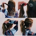 thumbnail image 4 of Pony Popper Hair Clip - Tool for a Full, Thick Ponytail 鈥?For All Hair Types - Clear, 4 of 5