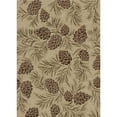 thumbnail image 2 of Mayberry Rug American Destination Pine Grove Antique Lodge Area Rug 2'3"x7'7" 8' Runner, 2 of 3