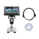 thumbnail image 1 of 2MP 500/1000X Digital Electronic Microscope 4.3" Display Magnifier (Aluminum Alloy Holder), 1 of 5